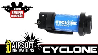 CYCLONE Granada Cyclone Impact Airsoft Review en Español HD [upl. by Toblat]