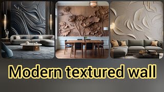 Textured wall decoration [upl. by Narcis185]