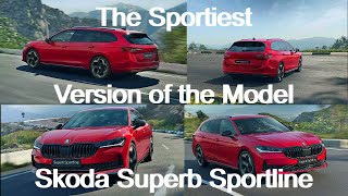 2025 Skoda Superb Sportline Key Features [upl. by Dlareme]