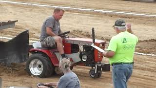 Hookstown Fair garden tractor pull 09 [upl. by Itoc947]