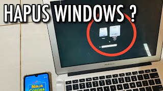 Cara Mudah Menghapus Windows OS Di Macbook [upl. by Ellsworth402]