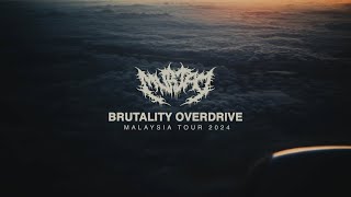 MURTAD  Brutality Overdrive Malaysia Tour 2024 Highlights [upl. by Mientao]