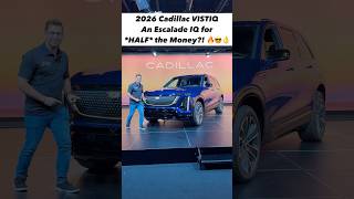 Five Reasons the NEW 2026 Cadillac VISTIQ Might be An Electric Escalade on a Budget [upl. by Coumas566]