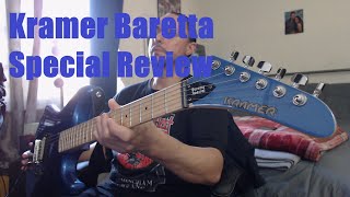 Kramer Baretta Special Guitar Review [upl. by Judie]