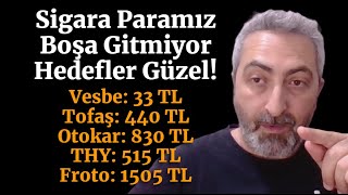 Sigara Paramız Boşa Gitmiyor Ak Yatırım Hedef Fiyatlar Güzel vesbe froto thyao [upl. by Namurt]