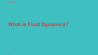 What is Fluid Dynamics [upl. by Anirt]