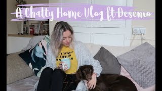 CHATTY HOME VLOG FT DESENIO  ALYSHA LAUREN [upl. by Osyth]