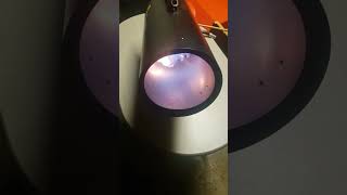 Propane Heater heating the garage heat heating shortsvideo winter snow [upl. by Laing]