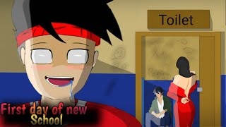 First Day of New School🤤‎Dragonxboy notyourtype hardtoonz rgbucketlist anime horror first [upl. by Nycila]