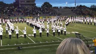 Midland High vs Dow High 2011  Dow High Marching Band Opening Ceremony [upl. by Narhem]