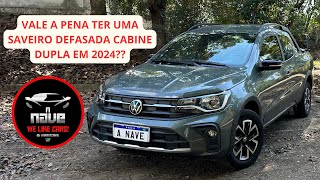 VW SAVEIRO EXTREME 2024 VALE A PENA PAGAR MAIS DE R100k NELA [upl. by Asim]