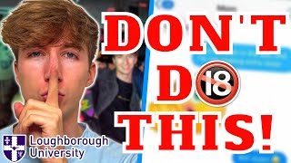 FRESHERS WEEK ADVICE  LOUGHBOROUGH UNIVERSITY 2023 [upl. by Otrevlig]