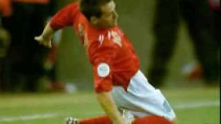 Michael Owen injury England Vs Sweden 20062006 [upl. by Irab]