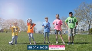 The Gildan 2000B  How Will It Fit Your Child  Blankapparelca [upl. by Margalit]