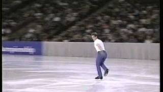 Kurt Browning CAN  1994 World Team Figure Skating Championships Technical Program [upl. by Wolford189]