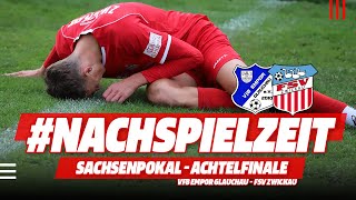 FSV TV  NACHSPIELZEIT  VfB Empor Glauchau  FSV Zwickau 21 21 [upl. by Alleunam]