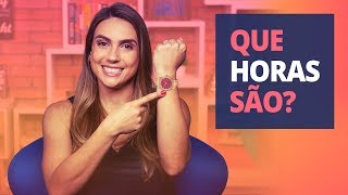 Como falar as horas em inglês  A aula definitiva [upl. by Wandy588]