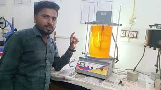 KINEMATIC VISCOSITY TEST IS 1206 PART3BITUMEN VG40RAJANYADAVcx3gp [upl. by Simah735]