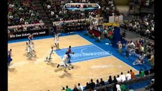 Euroleague 2K10  PC Gameplay [upl. by Encratis]