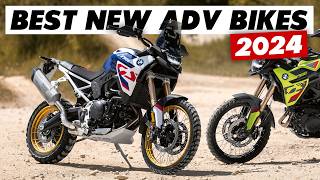 16 Best New amp Updated Adventure Motorcycles For 2024 [upl. by Nofpets]