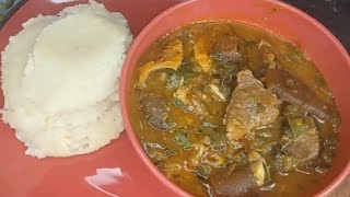 HOW TO COOK OHAORA SOUP WITH FRESH OHA AND OZIZA LEAF THE BEST AND EASY WAY TO COOK OHA SOUP [upl. by Yennor]