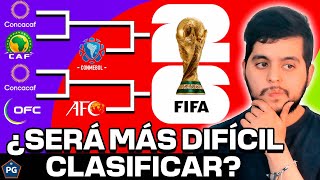 ¿CÓMO SERÁ el REPECHAJE al MUNDIAL 2026 ¿Será MÁS DIFÍCIL o FÁCIL que ANTES ¿DÓNDE se JUGARÁ 🤔 [upl. by Luas]