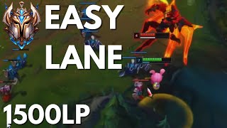 Teemo counters Aatrox 1400LP Teemo Full Game [upl. by Ailema]