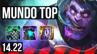 DR MUNDO vs MORDEKAISER TOP  KR Master  1422 [upl. by Stillmann869]