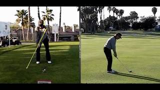 Bernhard Langer swing analysis V1 pro [upl. by Yslehc]