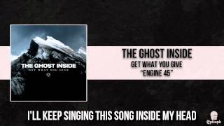 The Ghost Inside  Engine 45 Lyrics on screen [upl. by Pallaten]