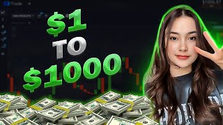 Turn 1 Into 1000 In 15 Minutes  New Binary Options Trading Strategy 2023  Pocket Option [upl. by Eikceb866]