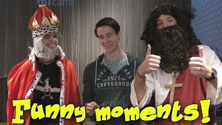 FUNNY MOMENTS  DE KONING  aflevering 1 tm 10 [upl. by Artapoelc]