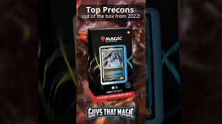 15 Starter Commander Decks Honorable Mentions  Top 20 Precon Commanders of 2022  Magic shorts [upl. by Av272]