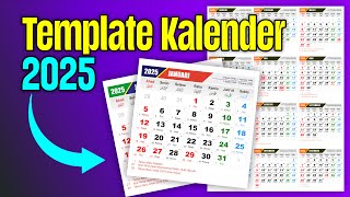 Template Kalender 2025 [upl. by Alard]