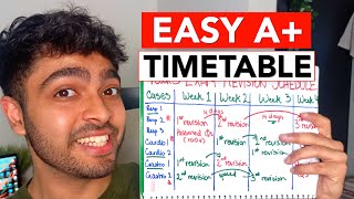 How I Make the PERFECT Revision Timetable with Spaced Repetition [upl. by Volin]