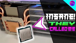 Cooling a CPU With a GPU Cooler [upl. by Imugem931]