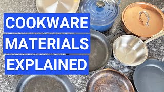 Cookware Materials 101 A Beginner’s Guide to Picking the Right Pans [upl. by Alessandra]