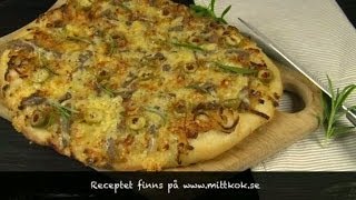 Mitt kök Fransk variant av pizza  TV4 [upl. by Acinor]