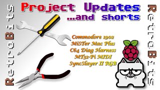 Project Updates MiSTer mt32pi C64 1902 and SyncSlayer II [upl. by Aniram]