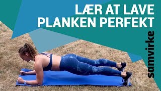 Sådan laver du planken [upl. by Nyliret]