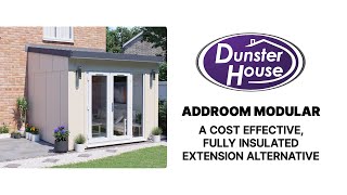 ConservatoryExtension Alternative Addroom Modular Room Extension  Dunster House [upl. by Grata]