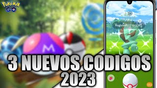 Como CONSEGUIR 3 NUEVOS CODIGOS LEGENDARIOS PARA DESBLOQUEAR A TRES LEGENDARIOS En Pokemon GO [upl. by Cassiani]