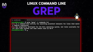 The grep command  Linux [upl. by Atsirhc514]