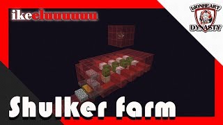 how to make a shulker spawner farm [upl. by Ennasil456]