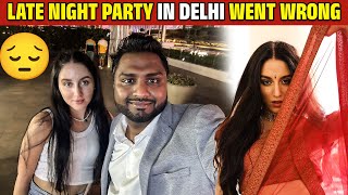 Exploring Delhi Nightlife With My Russian Friend😍  India Must Watch [upl. by Zoller]