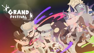 Team Present Repping The Grand Fest W Salmon Run [upl. by Ayit786]