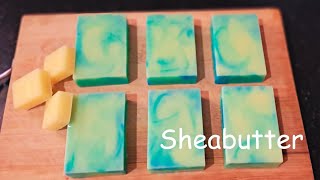 🤑💥Sheabutter🧈 Design Hand Made Soap 🧼 Sheabutter Soap Luxury Sheabutter Soap Swirl Soap Making [upl. by Ttenyl]