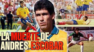 La muerte de ANDRÉS ESCOBAR  UN AUTOGOL LE COSTO LA VIDA history [upl. by Dougherty]