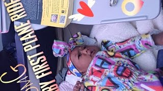 BABYS FIRST PLANE RIDE dcyoungfly x msjackyoh [upl. by Aelyak569]