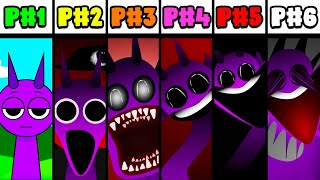 All New Phases in Incredibox Sprunki Phase 1 VS Phase 2 VS Phase 3 VS Phase 4 VS Phase 5 VS Phase 6 [upl. by Anillek]